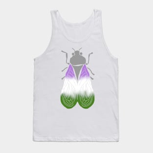 Queer-Winged Cicada Tank Top